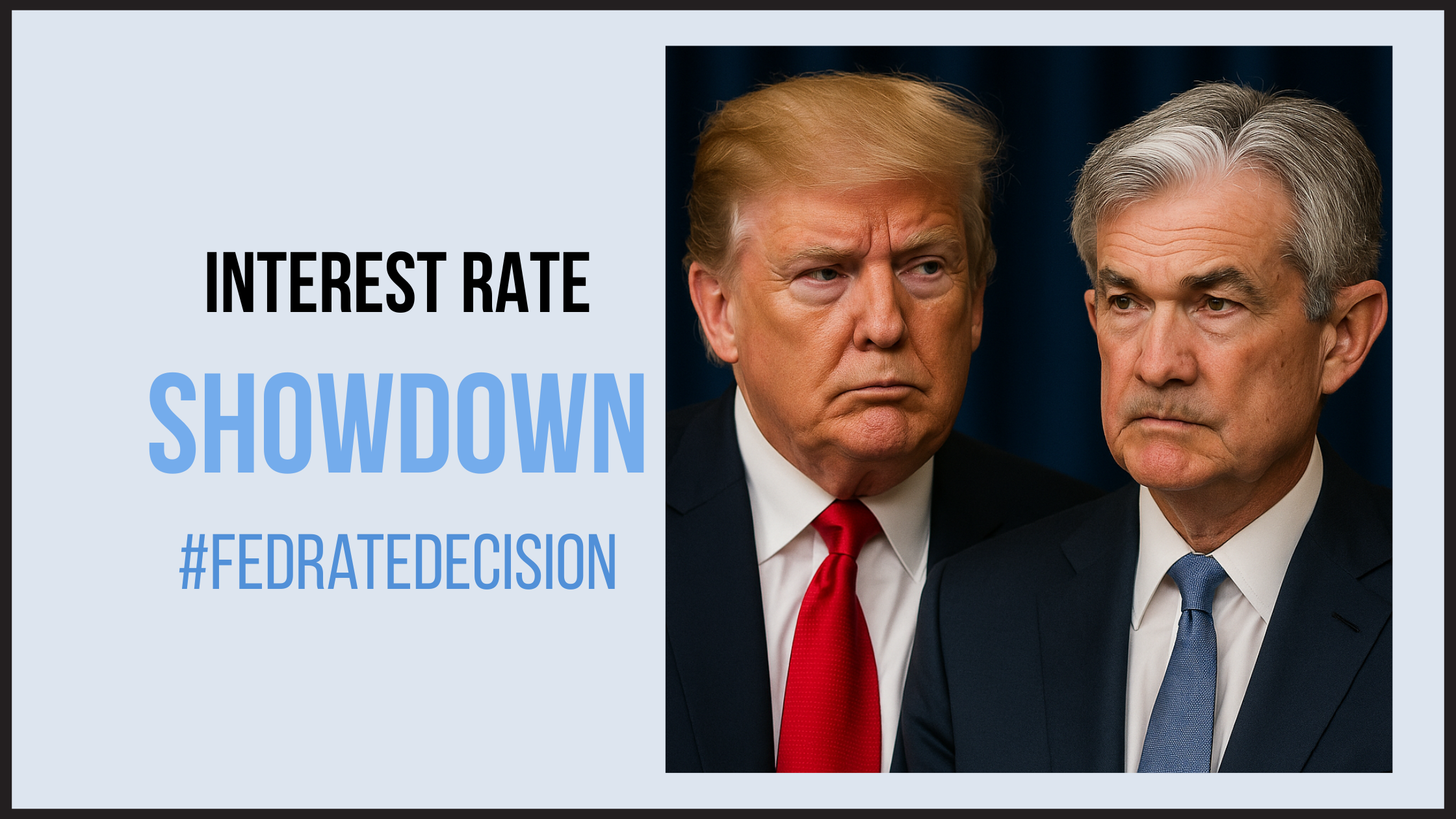 Trump Powell clash over rate cuts