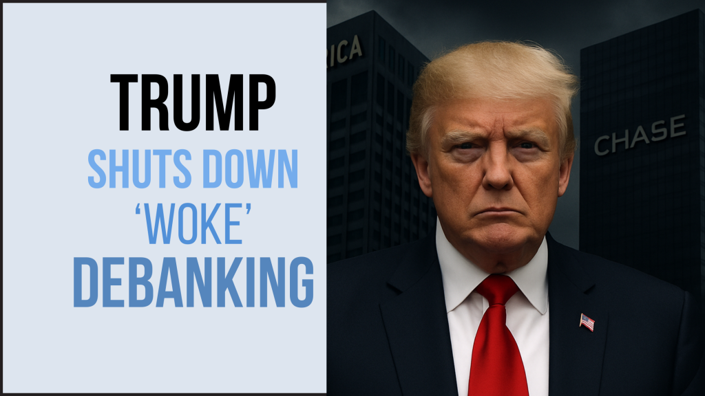 Trump debanking executive order