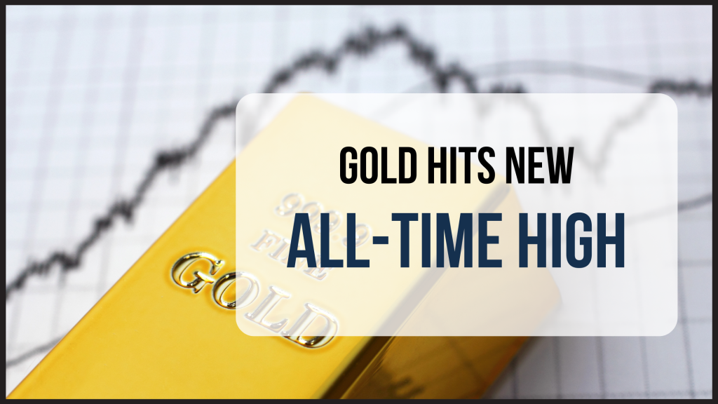 gold price hits new all time high